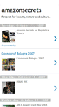 Mobile Screenshot of amazonsecrets.blogspot.com
