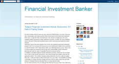 Desktop Screenshot of financialinvestmentbanker.blogspot.com