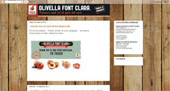 Desktop Screenshot of olivellafontclara.blogspot.com