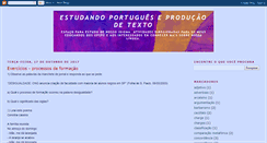 Desktop Screenshot of anacristinaportugues.blogspot.com