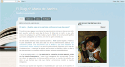 Desktop Screenshot of mariadeandres.blogspot.com