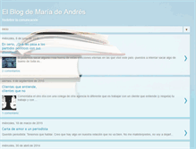 Tablet Screenshot of mariadeandres.blogspot.com