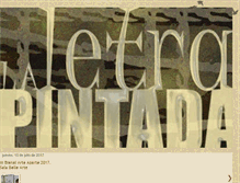 Tablet Screenshot of laletrapintada.blogspot.com