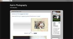 Desktop Screenshot of kainsphotography.blogspot.com
