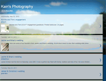 Tablet Screenshot of kainsphotography.blogspot.com