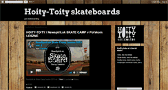 Desktop Screenshot of hoitytoityskateboards.blogspot.com