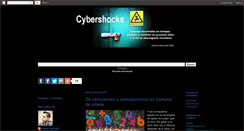 Desktop Screenshot of cybershocks.blogspot.com