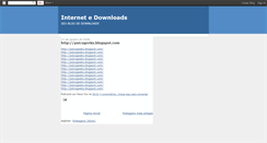 Desktop Screenshot of internetedownloads.blogspot.com