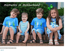 Tablet Screenshot of motherhoodmoments.blogspot.com