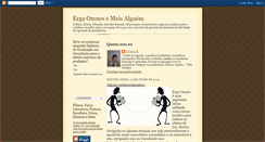 Desktop Screenshot of ergaomnesemaisalguem.blogspot.com