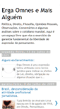 Mobile Screenshot of ergaomnesemaisalguem.blogspot.com