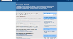 Desktop Screenshot of bankersforum.blogspot.com