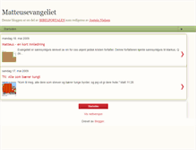 Tablet Screenshot of bibelportalenmat.blogspot.com