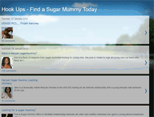 Tablet Screenshot of findasugarmummy.blogspot.com