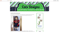 Desktop Screenshot of catsdesigns.blogspot.com
