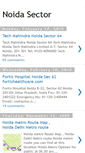 Mobile Screenshot of noidasector.blogspot.com
