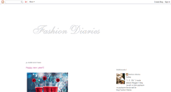 Desktop Screenshot of fashiondiariess.blogspot.com