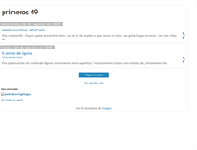 Tablet Screenshot of primeros49.blogspot.com