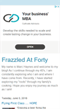 Mobile Screenshot of frazzledatforty.blogspot.com