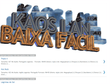 Tablet Screenshot of kaoslanbaixafacil.blogspot.com