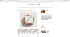 Desktop Screenshot of bungalhaus.blogspot.com