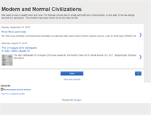 Tablet Screenshot of modernandnormal.blogspot.com