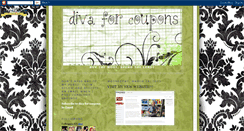 Desktop Screenshot of divaforcoupons.blogspot.com