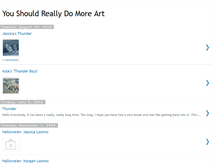 Tablet Screenshot of do-more-art.blogspot.com