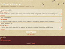 Tablet Screenshot of coffeeandromance.blogspot.com