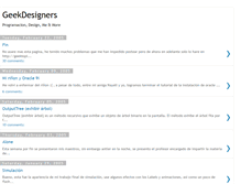 Tablet Screenshot of geekdesigners.blogspot.com