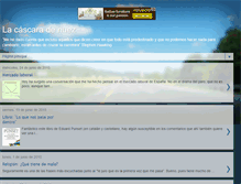 Tablet Screenshot of lacascaradenuez.blogspot.com