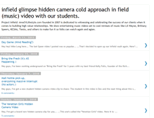 Tablet Screenshot of infieldglimpse.blogspot.com
