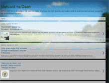 Tablet Screenshot of daang-tuwid.blogspot.com