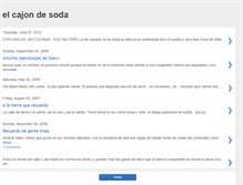 Tablet Screenshot of elcajondesoda.blogspot.com