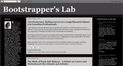 Desktop Screenshot of bootstrapperslab.blogspot.com