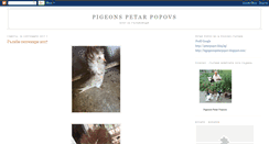 Desktop Screenshot of pigeonspetarpopov.blogspot.com