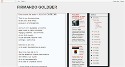 Desktop Screenshot of firmandogoldber.blogspot.com