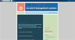 Desktop Screenshot of iso-management-it.blogspot.com