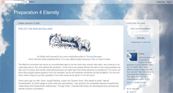 Desktop Screenshot of preparation4eternity.blogspot.com