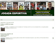 Tablet Screenshot of jogadaesportiva.blogspot.com