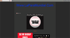 Desktop Screenshot of laparamundial.blogspot.com