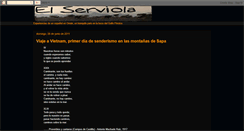 Desktop Screenshot of elserviola.blogspot.com