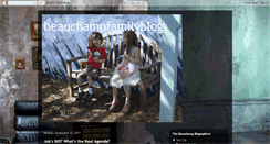 Desktop Screenshot of beauchampfamilyblog.blogspot.com