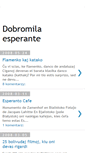 Mobile Screenshot of dobromilaesperante.blogspot.com