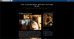 Desktop Screenshot of highwaymanmovie.blogspot.com