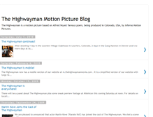 Tablet Screenshot of highwaymanmovie.blogspot.com