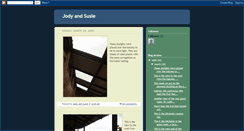 Desktop Screenshot of jodysusie.blogspot.com
