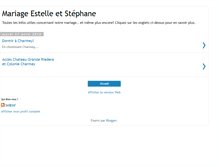 Tablet Screenshot of estellestephane.blogspot.com