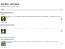 Tablet Screenshot of camillasvirkhorna.blogspot.com