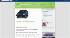 Desktop Screenshot of contessaclassic.blogspot.com